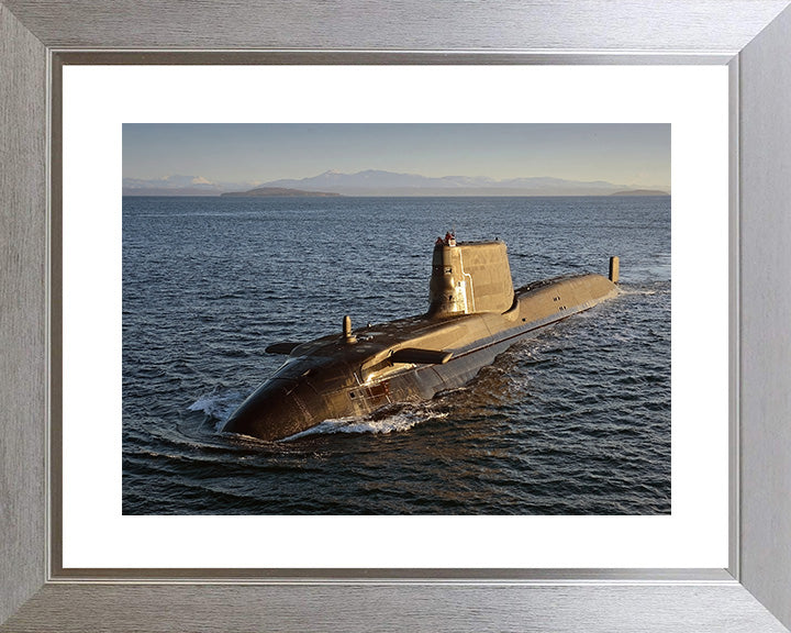 HMS Astute S119 Royal Navy Astute class Submarine Photo Print or Framed Print - Hampshire Prints