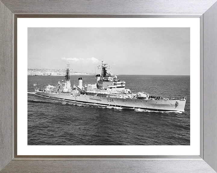 HMS Lion C34 | Photo Print | Framed Print | Poster | Tiger Class | Cruiser | Royal Navy - Hampshire Prints