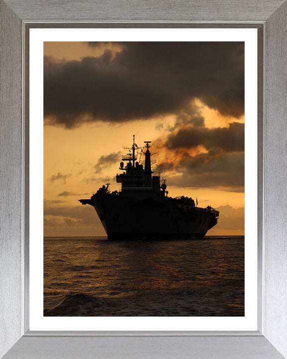 HMS Invincible R05 Royal Navy Invincible Class aircraft carrier Photo Print or Framed Print - Hampshire Prints