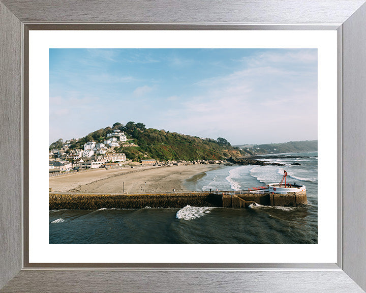 East Looe beach Cornwall Photo Print - Canvas - Framed Photo Print - Hampshire Prints