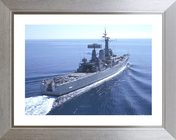 HMS Naiad F39 Royal Navy Leander class frigate Photo Print or Framed Photo Print - Hampshire Prints