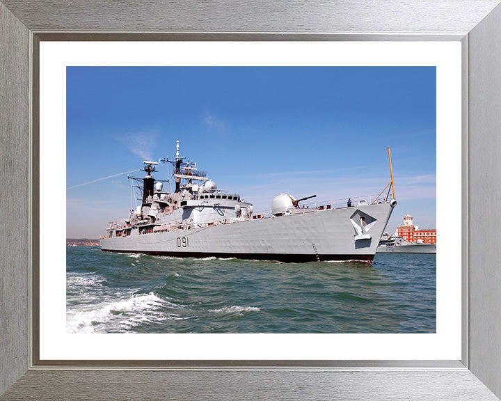 HMS Nottingham D91 Royal Navy Type 42 destroyer Photo Print or Framed Print - Hampshire Prints