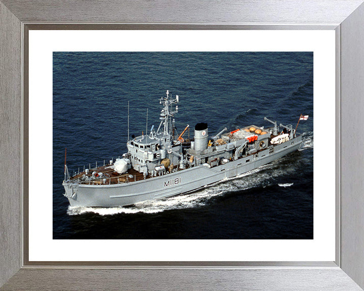 HMS Sheraton M1181 Royal Navy Ton Class Minesweeper Photo Print or Framed Photo Print - Hampshire Prints