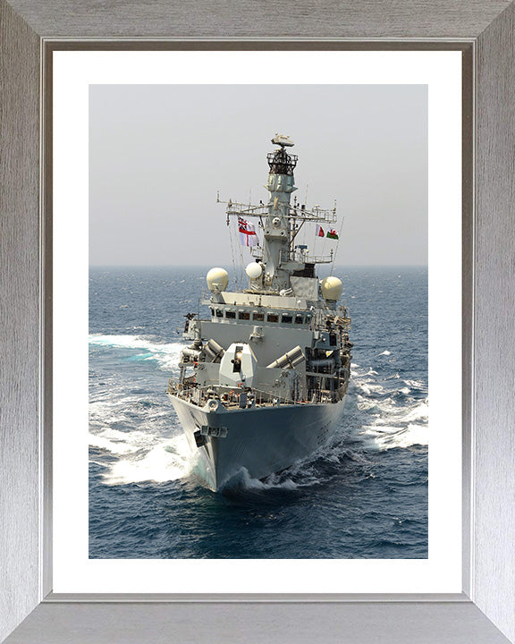 HMS Monmouth F235 Royal Navy type 23 Frigate Photo Print or Framed Print - Hampshire Prints