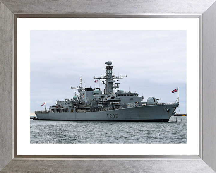 HMS Montrose F236 Royal Navy type 23 Frigate Photo Print or Framed Print - Hampshire Prints