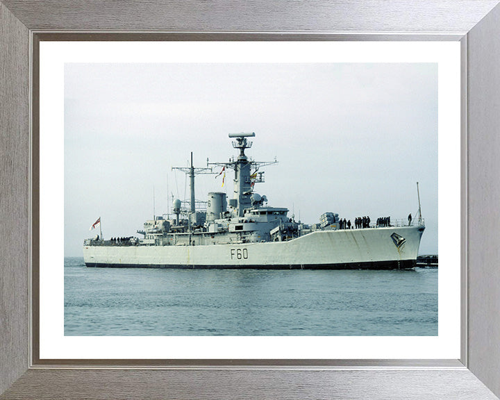 HMS Jupiter F60 Royal Navy Leander class frigate Photo Print or Framed Print - Hampshire Prints