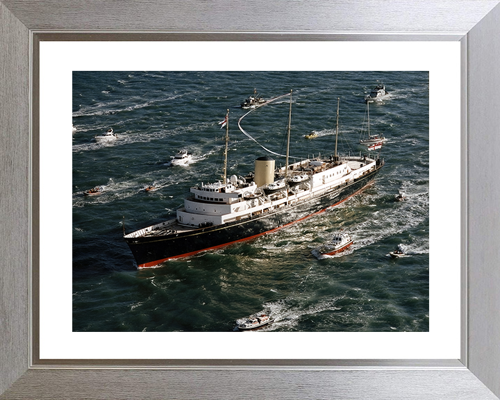 HMY Britannia Royal Yacht paying off Photo Print or Framed Photo Print - Hampshire Prints