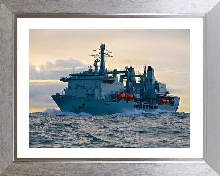 RFA Fort Victoria A387 Royal Fleet Auxiliary Fort class tanker Photo Print or Framed Print - Hampshire Prints