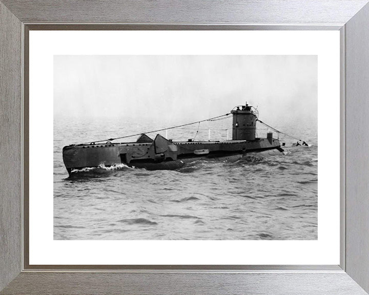 HMS Untiring P59 Royal Navy U class Submarine Photo Print or Framed Print - Hampshire Prints