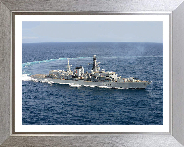 HMS Iron Duke F234 Royal Navy Type 23 frigate Photo Print or Framed Print - Hampshire Prints