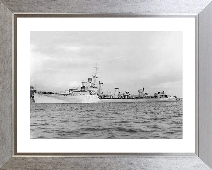 HMS Walpole I41 (D41) Royal Navy W class destroyer Photo Print or Framed Print - Hampshire Prints