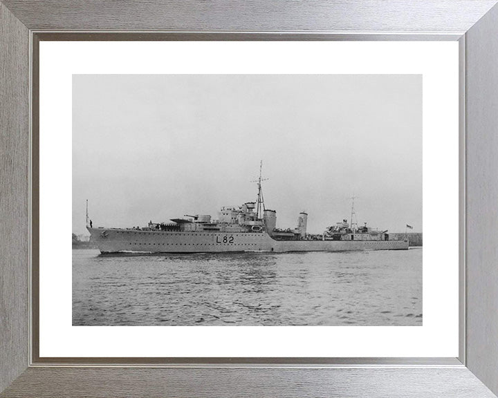 HMS Sikh L82 (F82) Royal Navy Tribal class destroyer Photo Print or Framed Print - Hampshire Prints