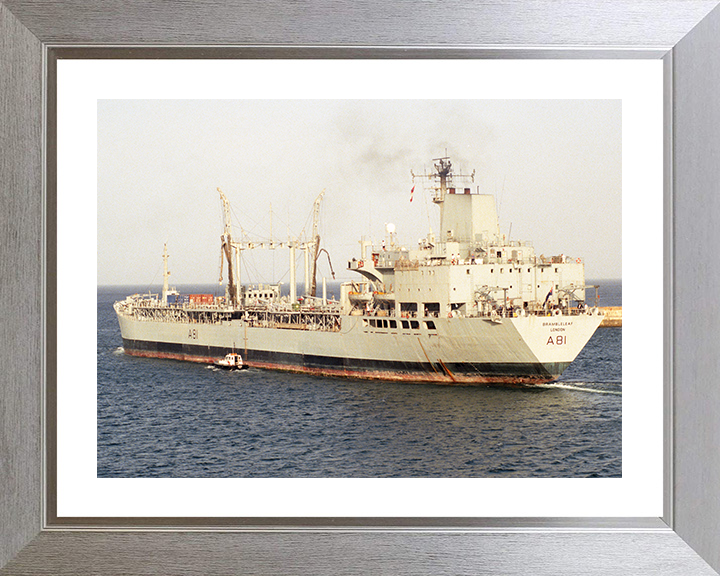 RFA Brambleleaf A81 Royal Fleet Auxiliary Leaf class support tanker Photo Print or Framed Print - Hampshire Prints