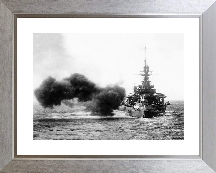 HMS Renown (1916) Royal Navy Renown class battlecruiser Photo Print or Framed Print - Hampshire Prints