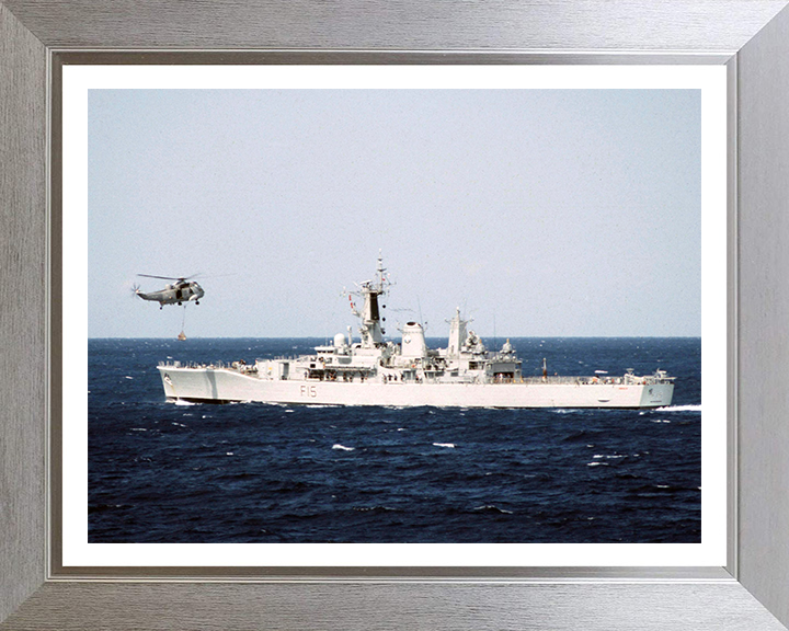 HMS Euryalus F15 Royal Navy Leander Class Frigate Photo Print or Framed Print - Hampshire Prints