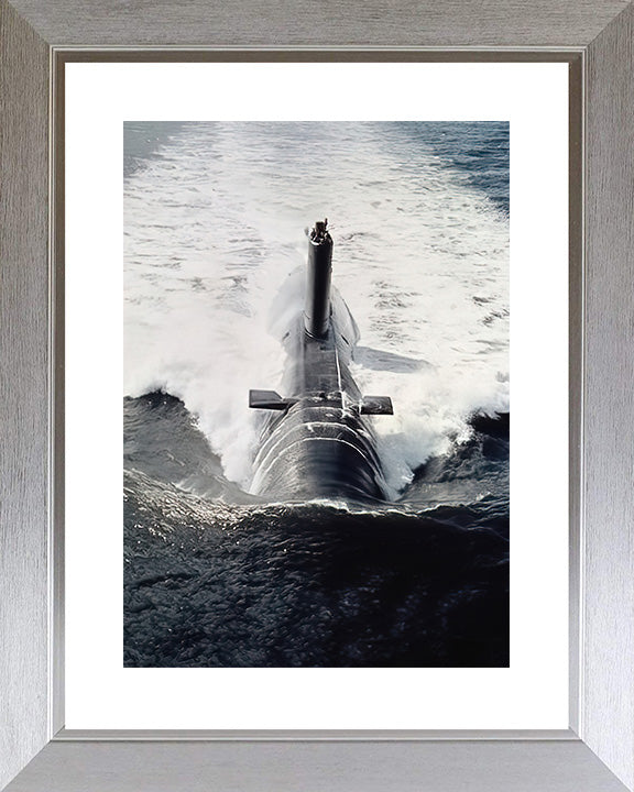 HMS Conqueror S48 Royal Navy Churchill class Submarine Photo Print or Framed Print - Hampshire Prints