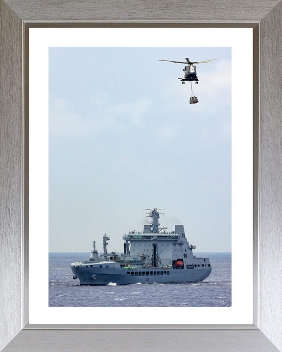 RFA Tidespring A136 Royal Fleet Auxiliary Tide class replenishment tanker Photo Print or Framed Print - Hampshire Prints