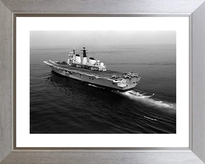 HMS Invincible R05 Royal Navy Invincible Class aircraft carrier Photo Print or Framed Print - Hampshire Prints