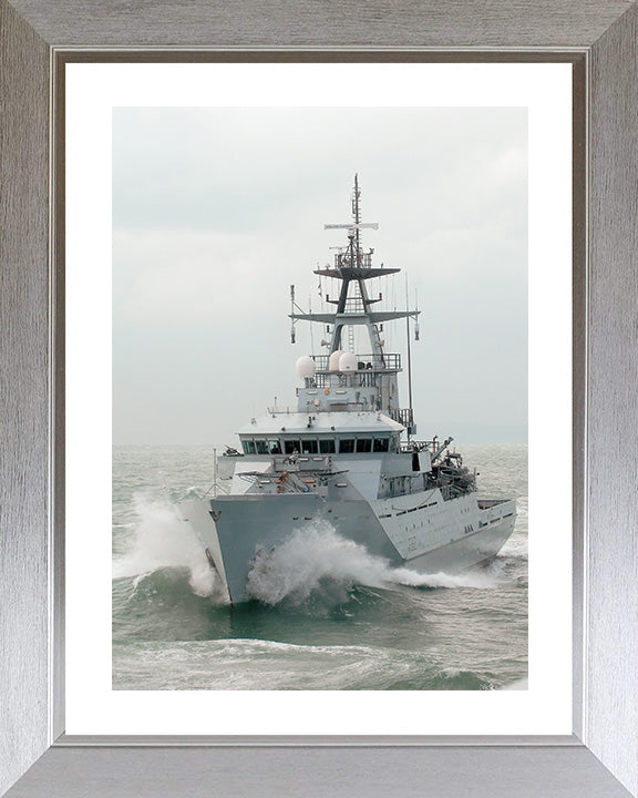 HMS Severn P282 Royal Navy River class offshore patrol vessel Photo Print or Framed Print - Hampshire Prints