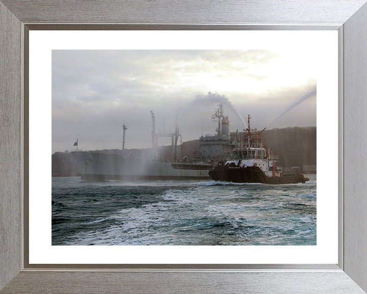 RFA Gold Rover A271 Royal Fleet Auxiliary Rover class small fleet tanker Photo Print or Framed Print - Hampshire Prints