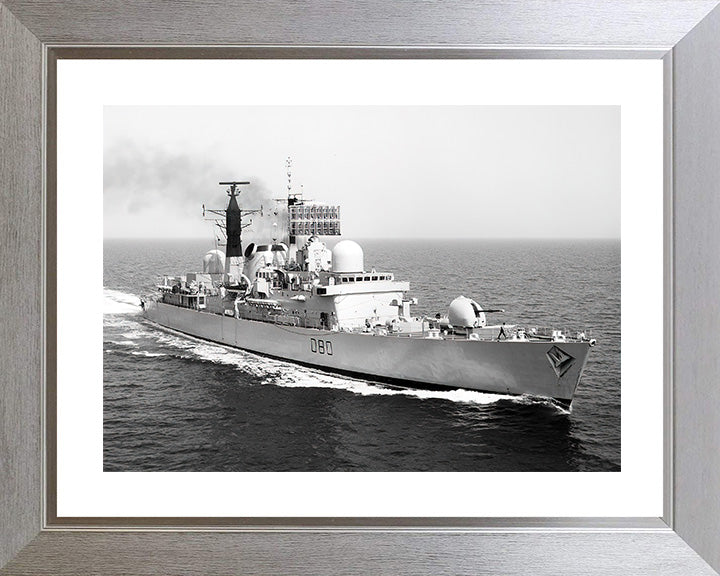 HMS Sheffield D80 Royal Navy Type 42 destroyer Photo Print or Framed Print - Hampshire Prints