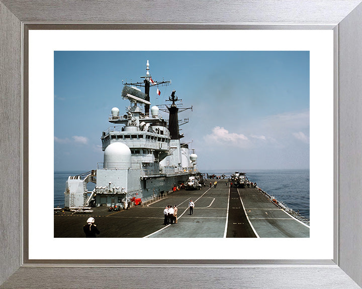 HMS Invincible R05 Royal Navy Invincible Class aircraft carrier Photo Print or Framed Print - Hampshire Prints