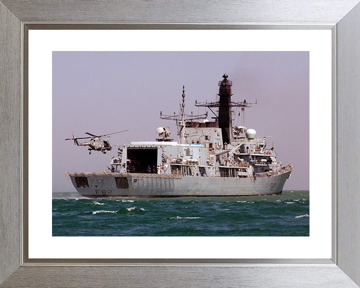 HMS Somerset F82 Royal Navy type 23 Frigate Photo Print or Framed Print - Hampshire Prints