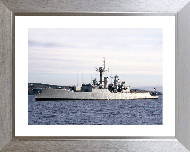 HMS Rothesay F107 Royal Navy Rothesay Class frigate Photo Print or Framed Print - Hampshire Prints