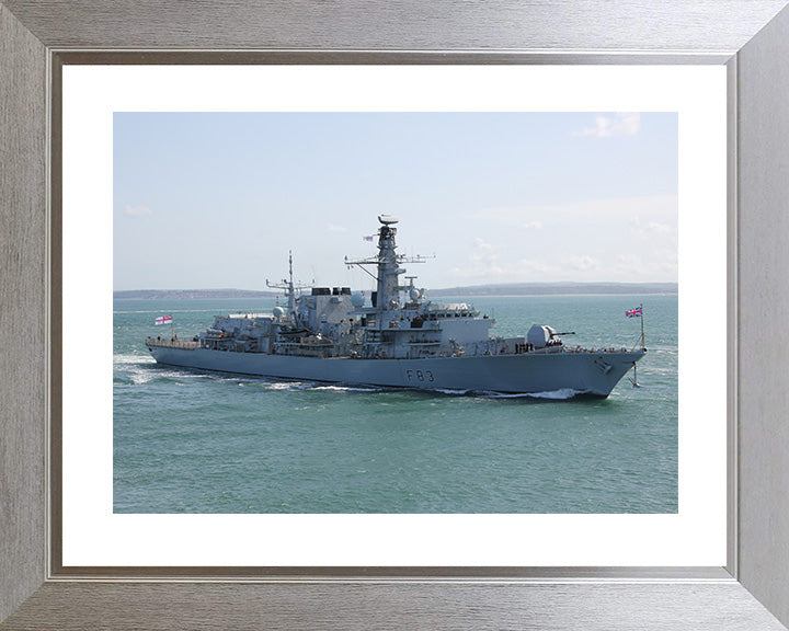 HMS St Albans F83 Royal Navy Type 23 frigate Photo Print or Framed Print - Hampshire Prints