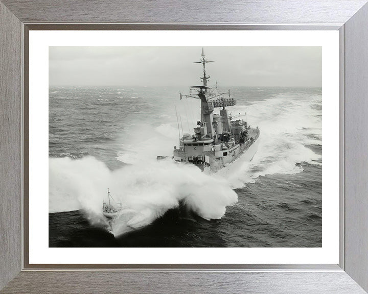 HMS Leander F109 Royal Navy Leander Class Frigate Photo Print or Framed Print - Hampshire Prints