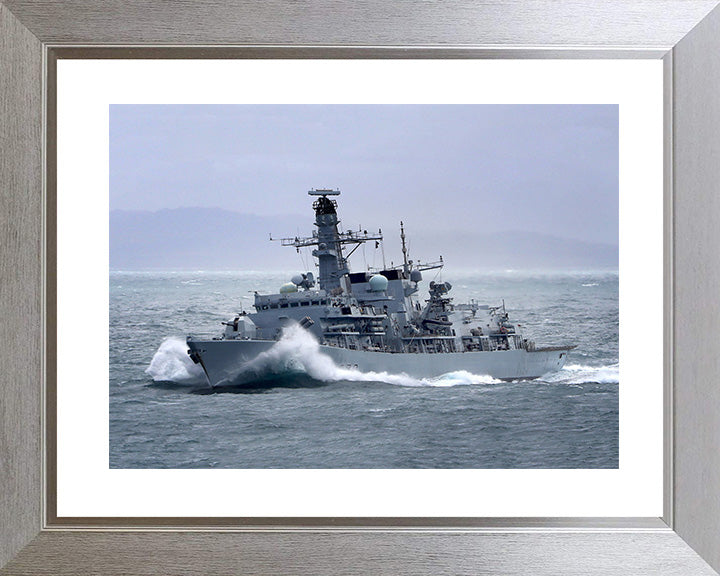 HMS Portland F79 Royal Navy Type 23 frigate Photo Print or Framed Print - Hampshire Prints