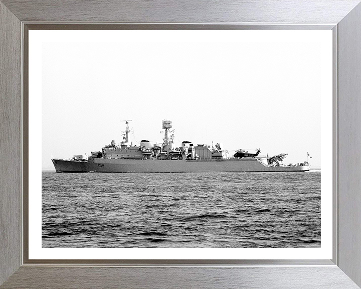 HMS Glamorgan D19 Royal Navy County class Destroyer Photo Print or Framed Print - Hampshire Prints