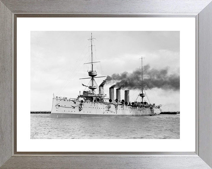 HMS Powerful (1895) Royal Navy Danae Powerful cruiser Photo Print or Framed Photo Print - Hampshire Prints