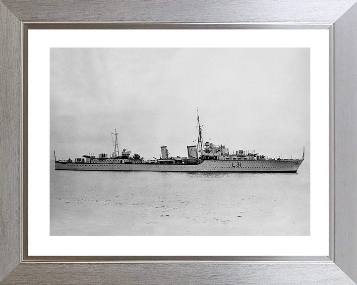 HMS Mohawk F31 Royal Navy Tribal class destroyer Photo Print or Framed Print - Hampshire Prints