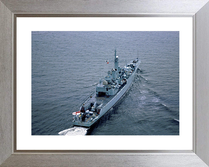 HMS Yarmouth F101 Royal Navy Rothesay Class frigate Photo Print or Framed Print - Hampshire Prints