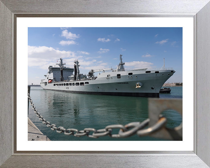 RFA Tidesurge A138 Royal Fleet Auxiliary Tide class replenishment tanker Photo Print or Framed Print - Hampshire Prints