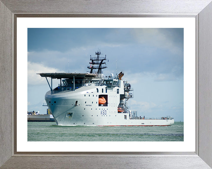 RFA Proteus K60 Royal Fleet Auxiliary ship Photo Print or Framed Print - Hampshire Prints