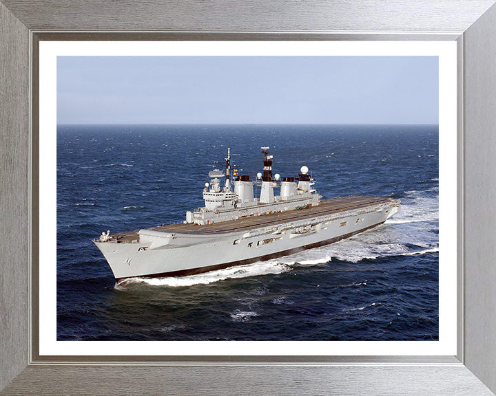 HMS Illustrious R06 Royal Navy Invincible Class aircraft carrier Photo Print or Framed Print - Hampshire Prints