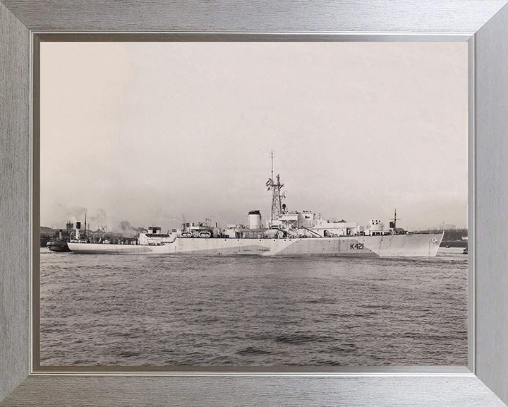 HMS Loch Shin K421 Royal Navy Loch class frigate Photo Print or Framed Print - Hampshire Prints