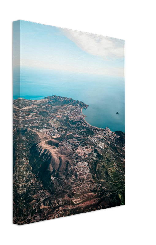 Benidorm Spain from above Photo Print - Canvas - Framed Photo Print - Hampshire Prints