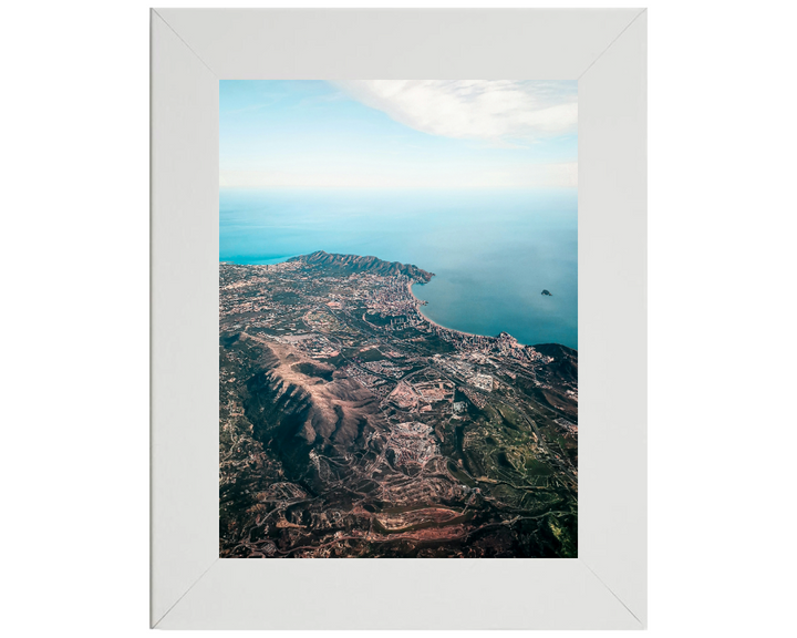 Benidorm Spain from above Photo Print - Canvas - Framed Photo Print - Hampshire Prints