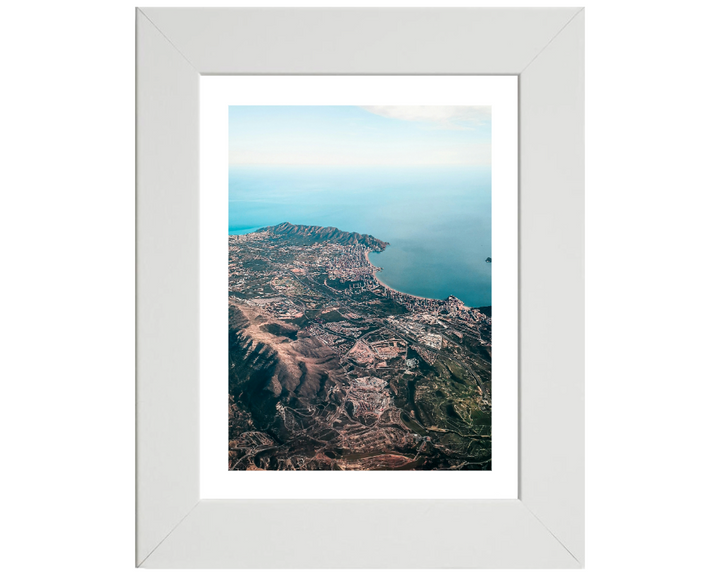 Benidorm Spain from above Photo Print - Canvas - Framed Photo Print - Hampshire Prints