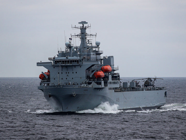 RFA Argus A135 Royal Fleet Auxiliary Casualty class Ship Photo Print or Framed Print - Hampshire Prints