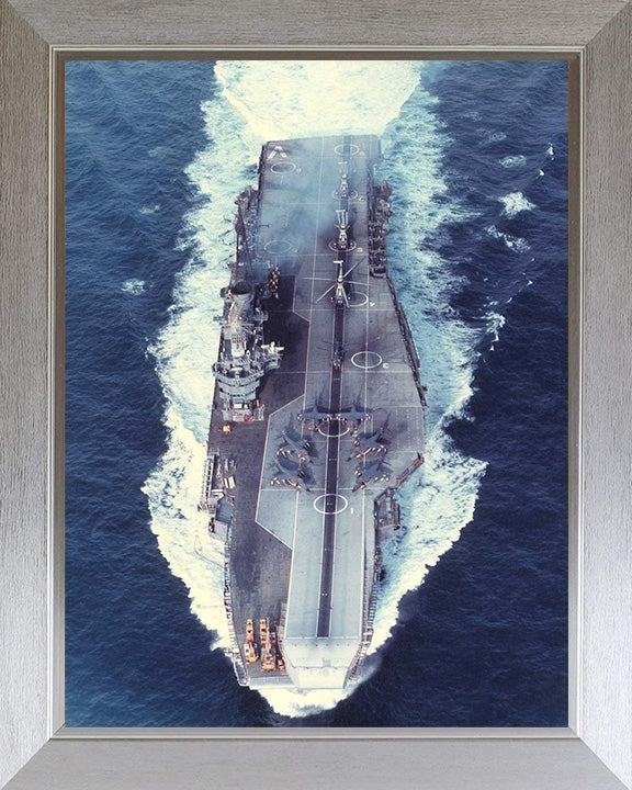 HMS Hermes R12 | Photo Print | Framed Print | Centaur Class | Aircraft Carrier | Royal Navy - Hampshire Prints