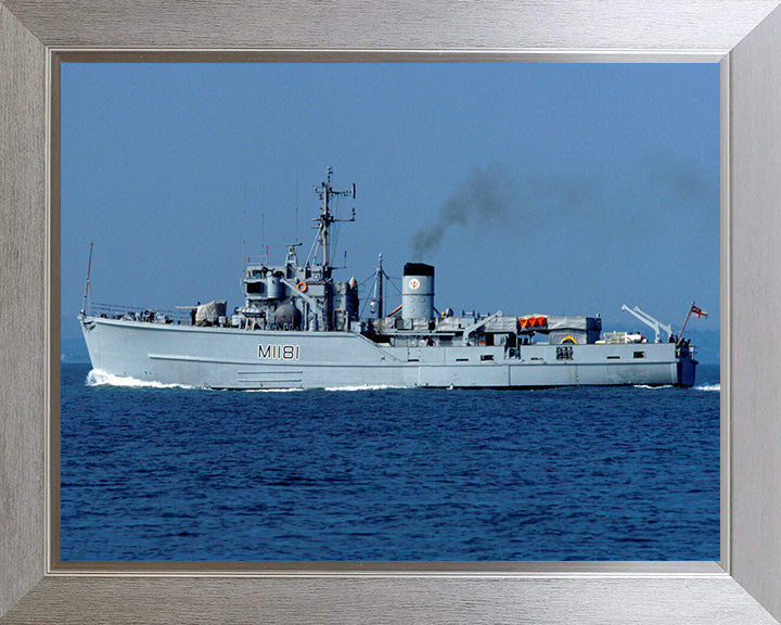 HMS Sheraton M1181 Royal Navy Ton Class Minesweeper Photo Print or Framed Photo Print - Hampshire Prints