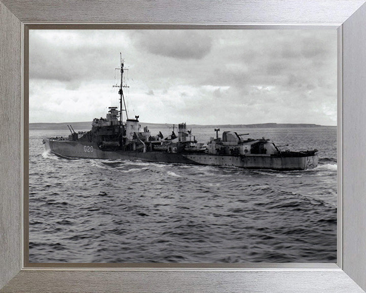 HMS Savage G20 (D27) Royal Navy S class destroyer Photo Print or Framed Print - Hampshire Prints