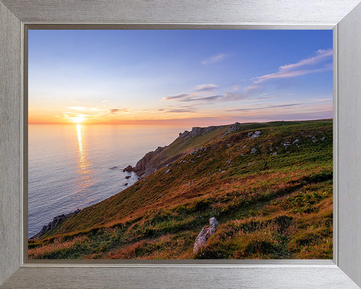 Lundy Island Devon at sunset Photo Print - Canvas - Framed Photo Print - Hampshire Prints