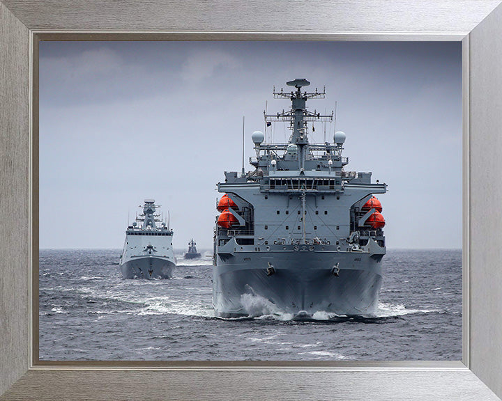 RFA Argus A135 Royal Fleet Auxiliary Casualty class Ship Photo Print or Framed Print - Hampshire Prints