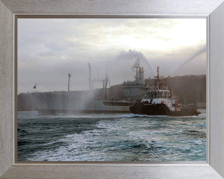 RFA Gold Rover A271 Royal Fleet Auxiliary Rover class small fleet tanker Photo Print or Framed Print - Hampshire Prints