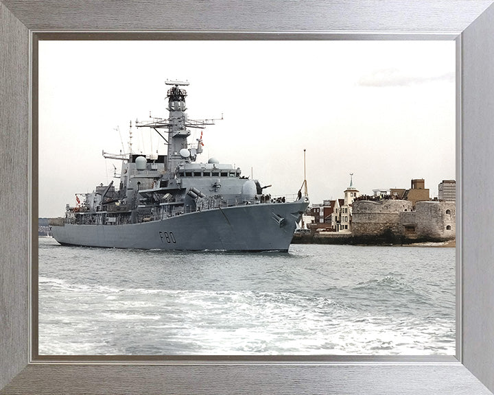 HMS Grafton F80 Royal Navy Type 23 Frigate Photo Print or Framed Print - Hampshire Prints